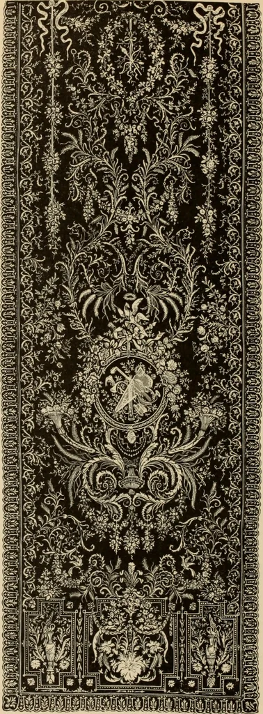 An illustration from Examples of household taste, 1875, leaf 301
