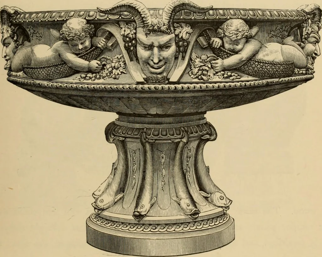 An illustration from Examples of household taste, 1875, leaf 304