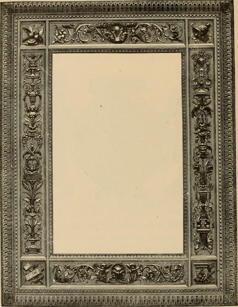 An illustration from Examples of household taste, 1875, leaf 307