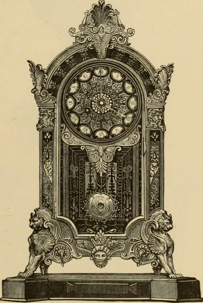An illustration from Examples of household taste, 1875, leaf 308