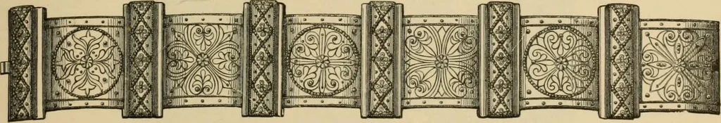 An illustration from Examples of household taste, 1875, leaf 312