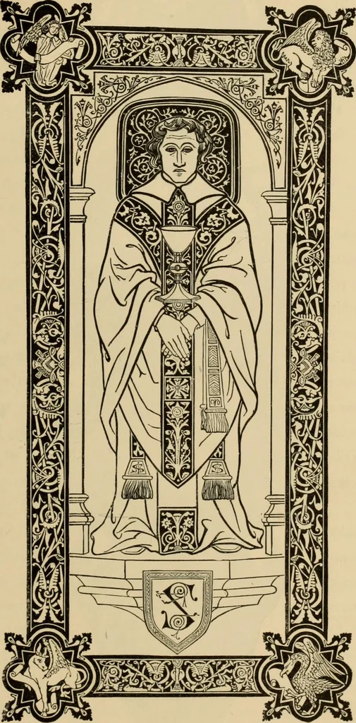 An illustration from Examples of household taste, 1875, leaf 314