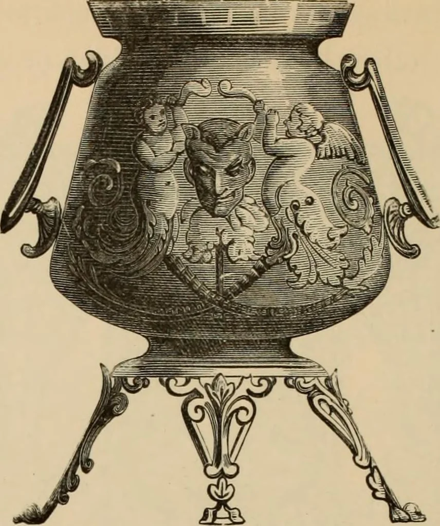 An illustration from Examples of household taste, 1875, leaf 315