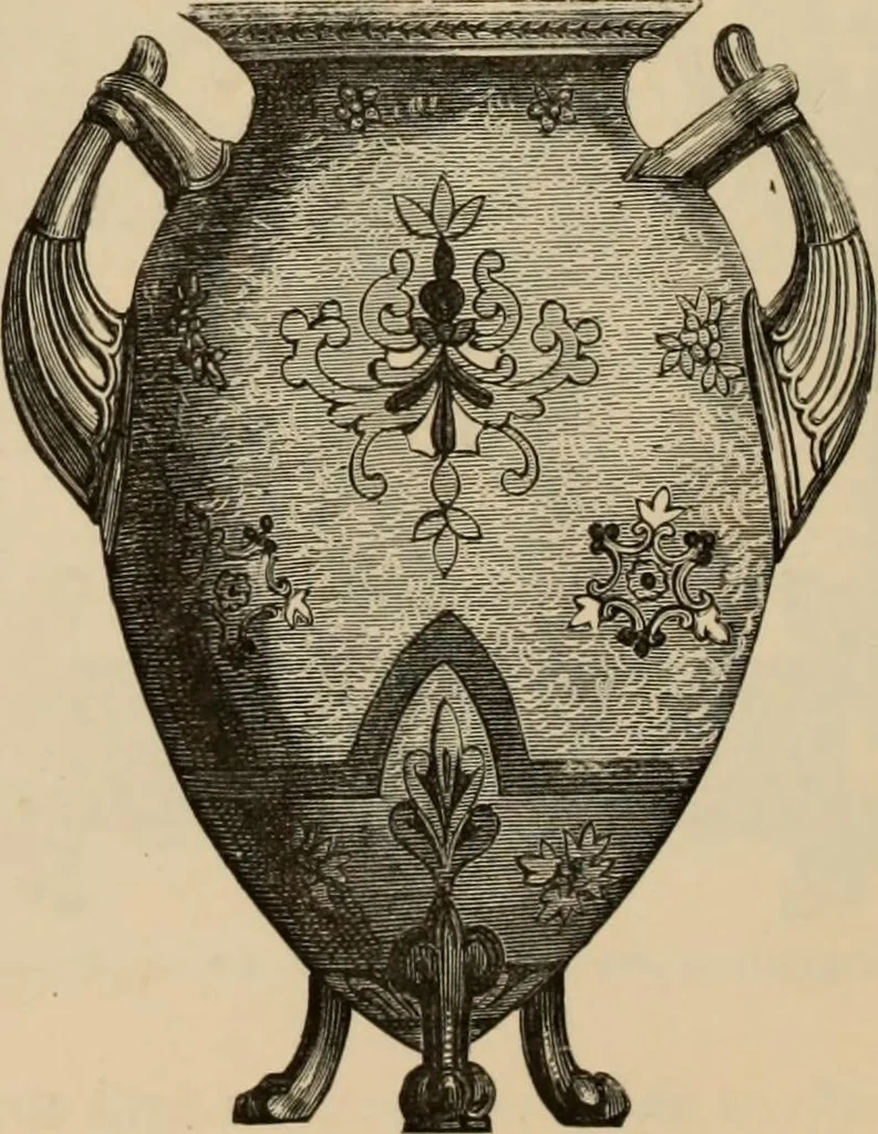 An illustration from Examples of household taste, 1875, leaf 315