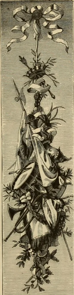 An illustration from Examples of household taste, 1875, leaf 318