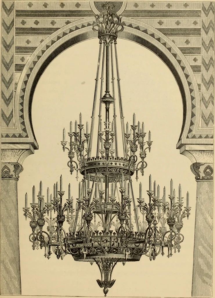 An illustration from Examples of household taste, 1875, leaf 322
