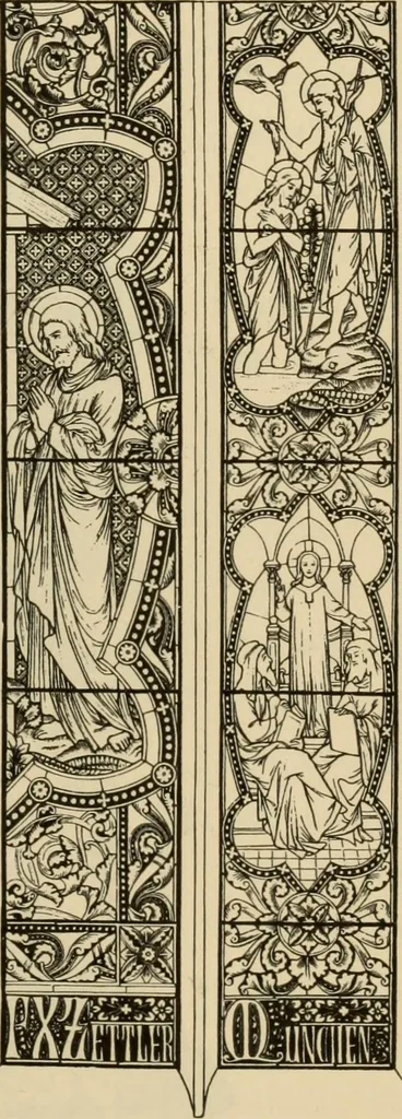 An illustration from Examples of household taste, 1875, leaf 328