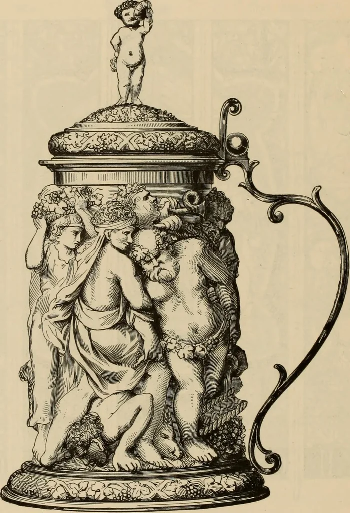 An illustration from Examples of household taste, 1875, leaf 329