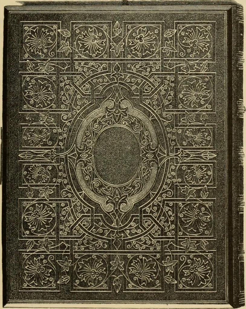 An illustration from Examples of household taste, 1875, leaf 340