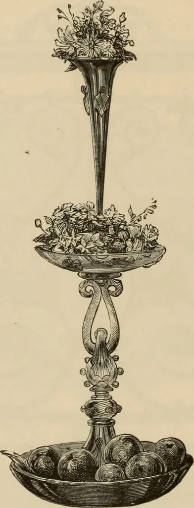 An illustration from Examples of household taste, 1875, leaf 347