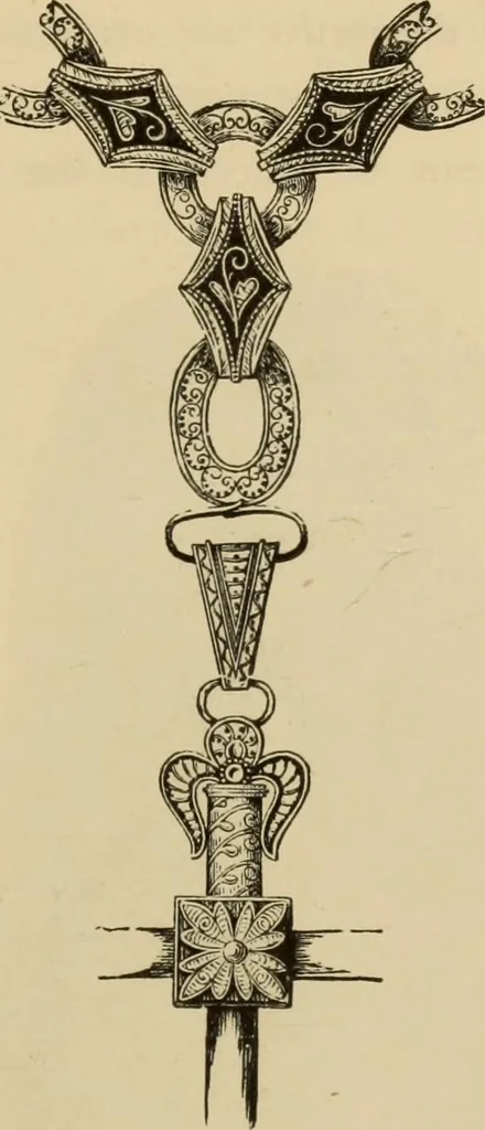 An illustration from Examples of household taste, 1875, leaf 348