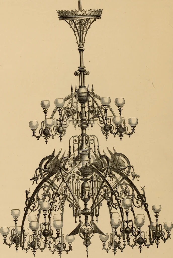 An illustration from Examples of household taste, 1875, leaf 35
