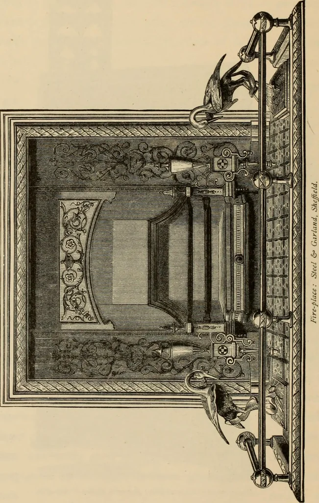 An illustration from Examples of household taste, 1875, leaf 359
