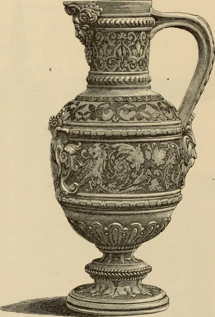 An illustration from Examples of household taste, 1875, leaf 371