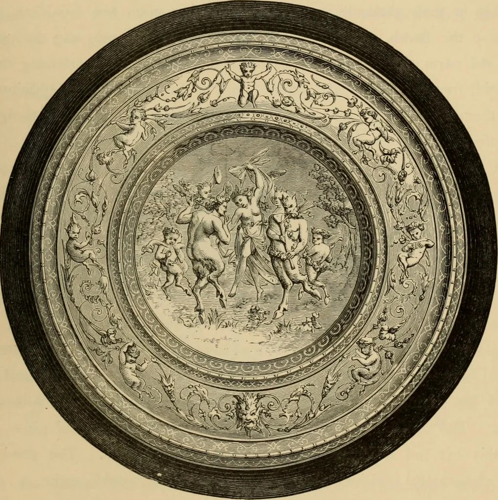 An illustration from Examples of household taste, 1875, leaf 380