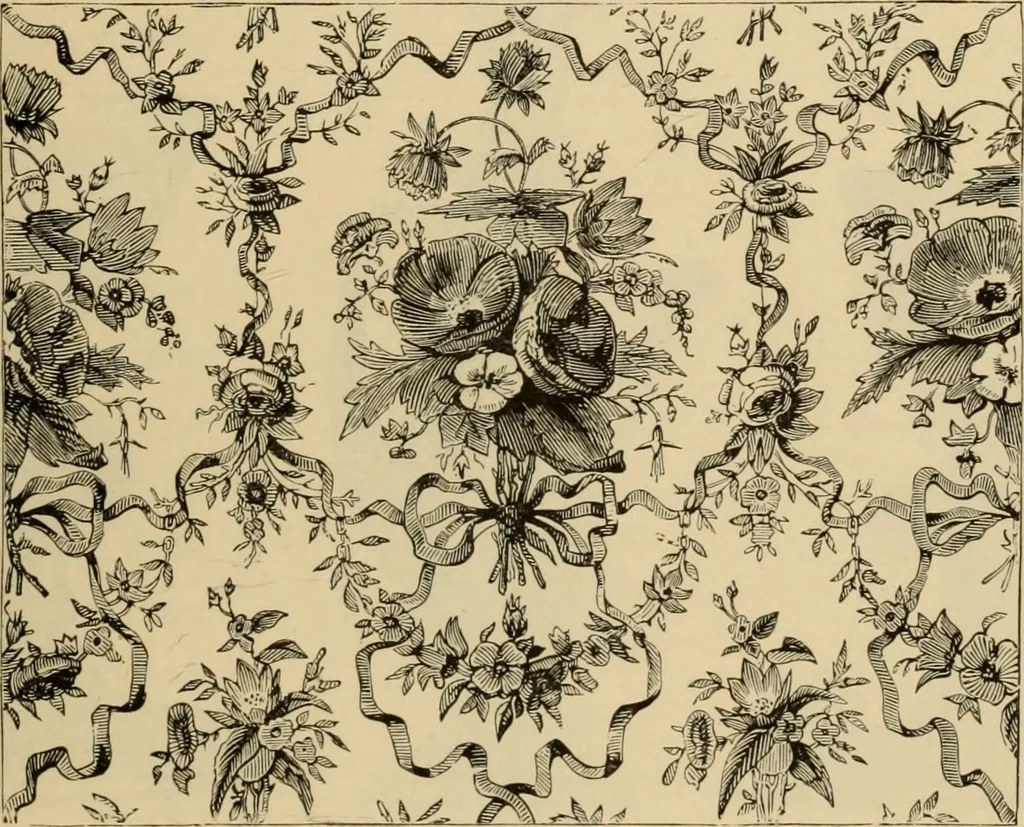 An illustration from Examples of household taste, 1875, leaf 382