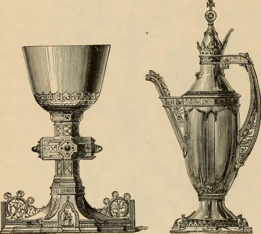 An illustration from Examples of household taste, 1875, leaf 383
