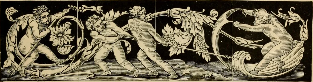 An illustration from Examples of household taste, 1875, leaf 386