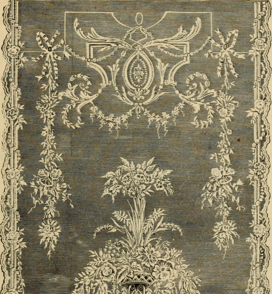 An illustration from Examples of household taste, 1875, leaf 388