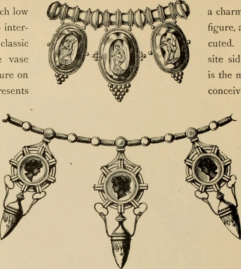 An illustration from Examples of household taste, 1875, leaf 389