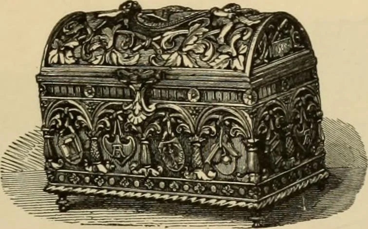 An illustration from Examples of household taste, 1875, leaf 390