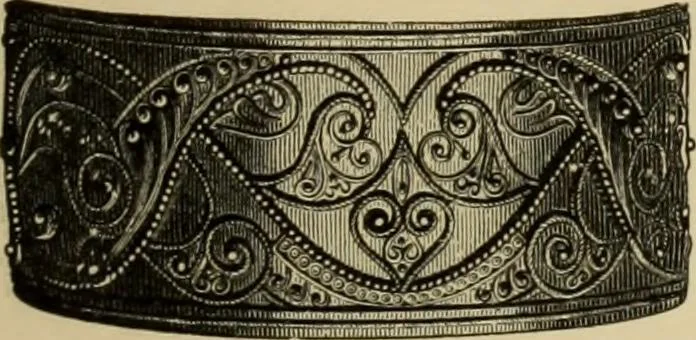 An illustration from Examples of household taste, 1875, leaf 390