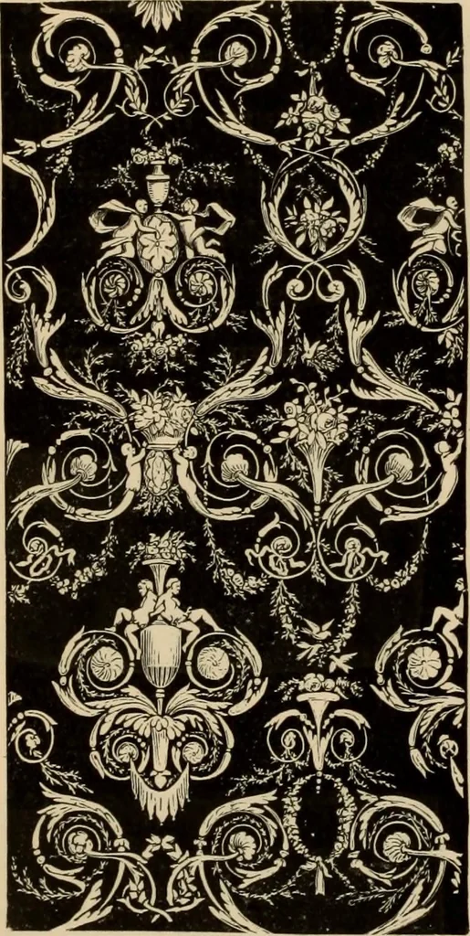 An illustration from Examples of household taste, 1875, leaf 391