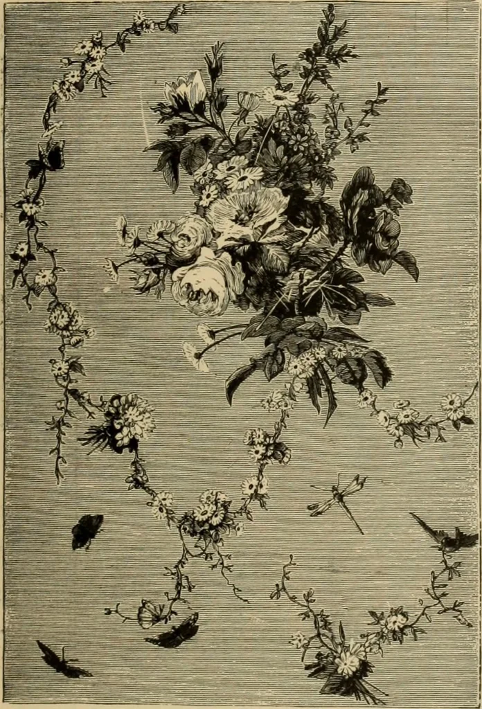 An illustration from Examples of household taste, 1875, leaf 392