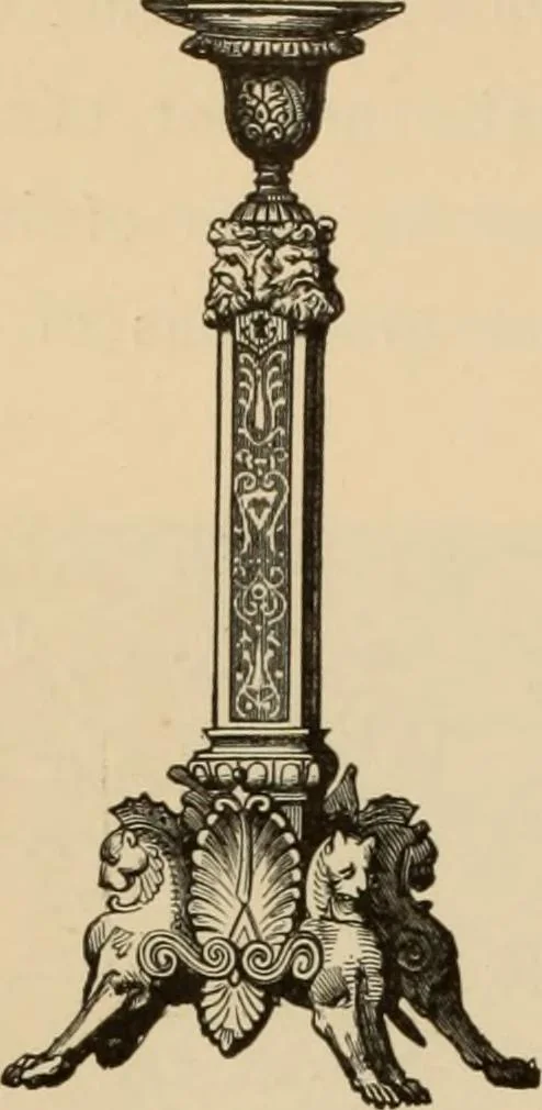 An illustration from Examples of household taste, 1875, leaf 393