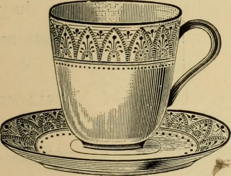 An illustration from Examples of household taste, 1875, leaf 394