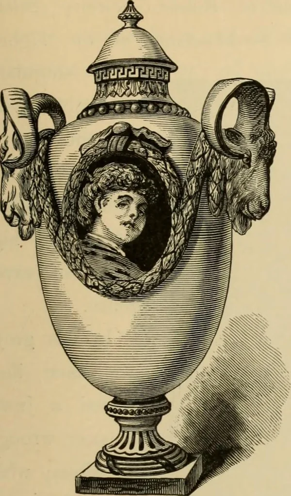 An illustration from Examples of household taste, 1875, leaf 396