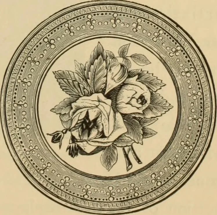 An illustration from Examples of household taste, 1875, leaf 396