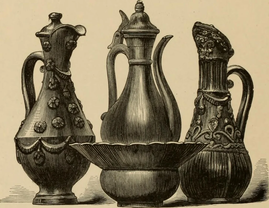 An illustration from Examples of household taste, 1875, leaf 401