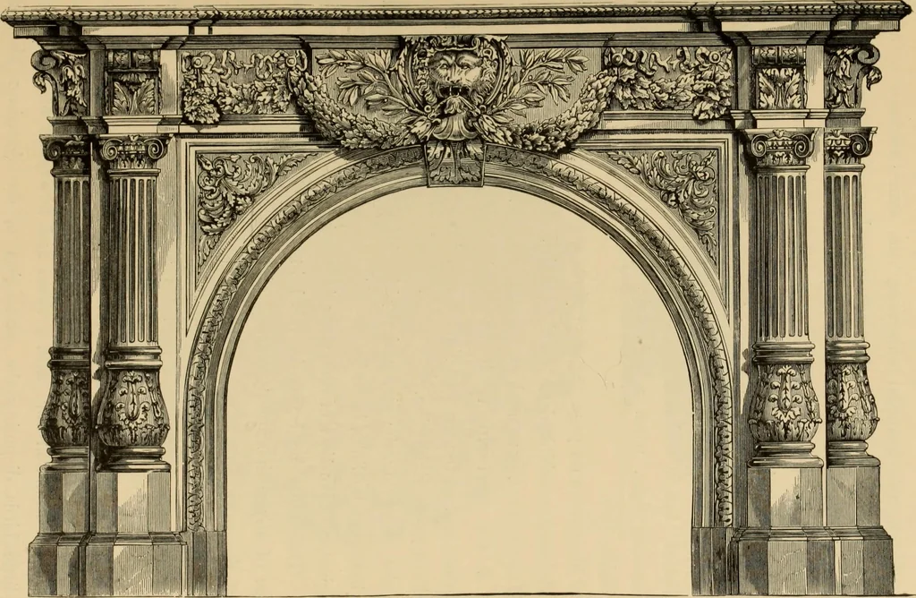 An illustration from Examples of household taste, 1875, leaf 404
