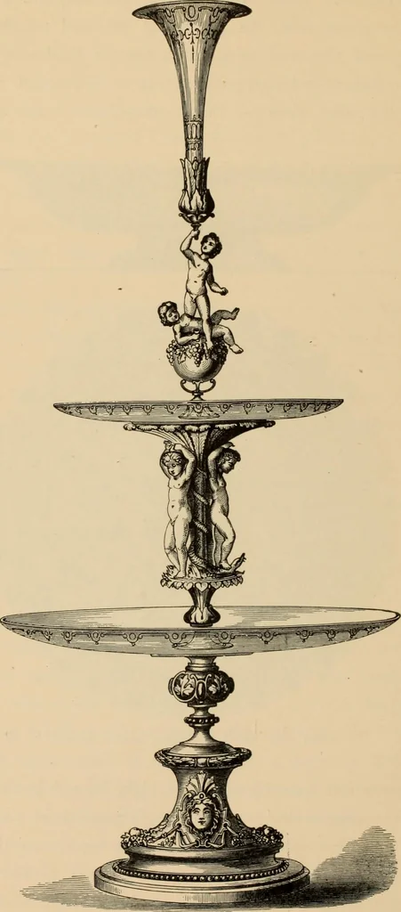 An illustration from Examples of household taste, 1875, leaf 407