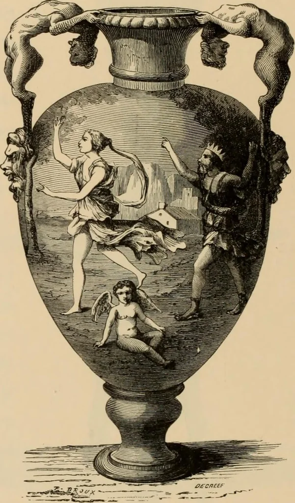 An illustration from Examples of household taste, 1875, leaf 409