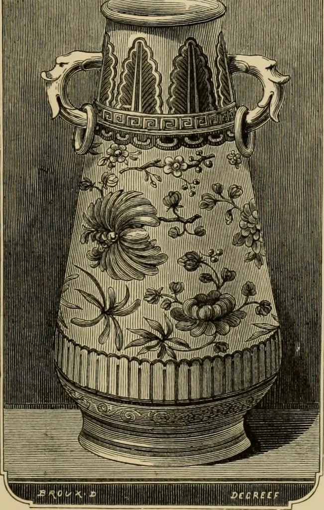 An illustration from Examples of household taste, 1875, leaf 410