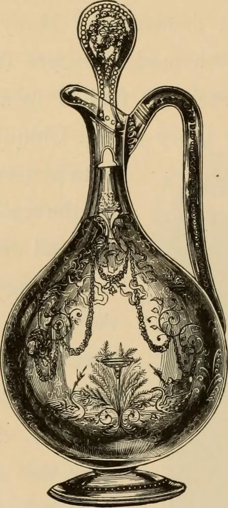 An illustration from Examples of household taste, 1875, leaf 411