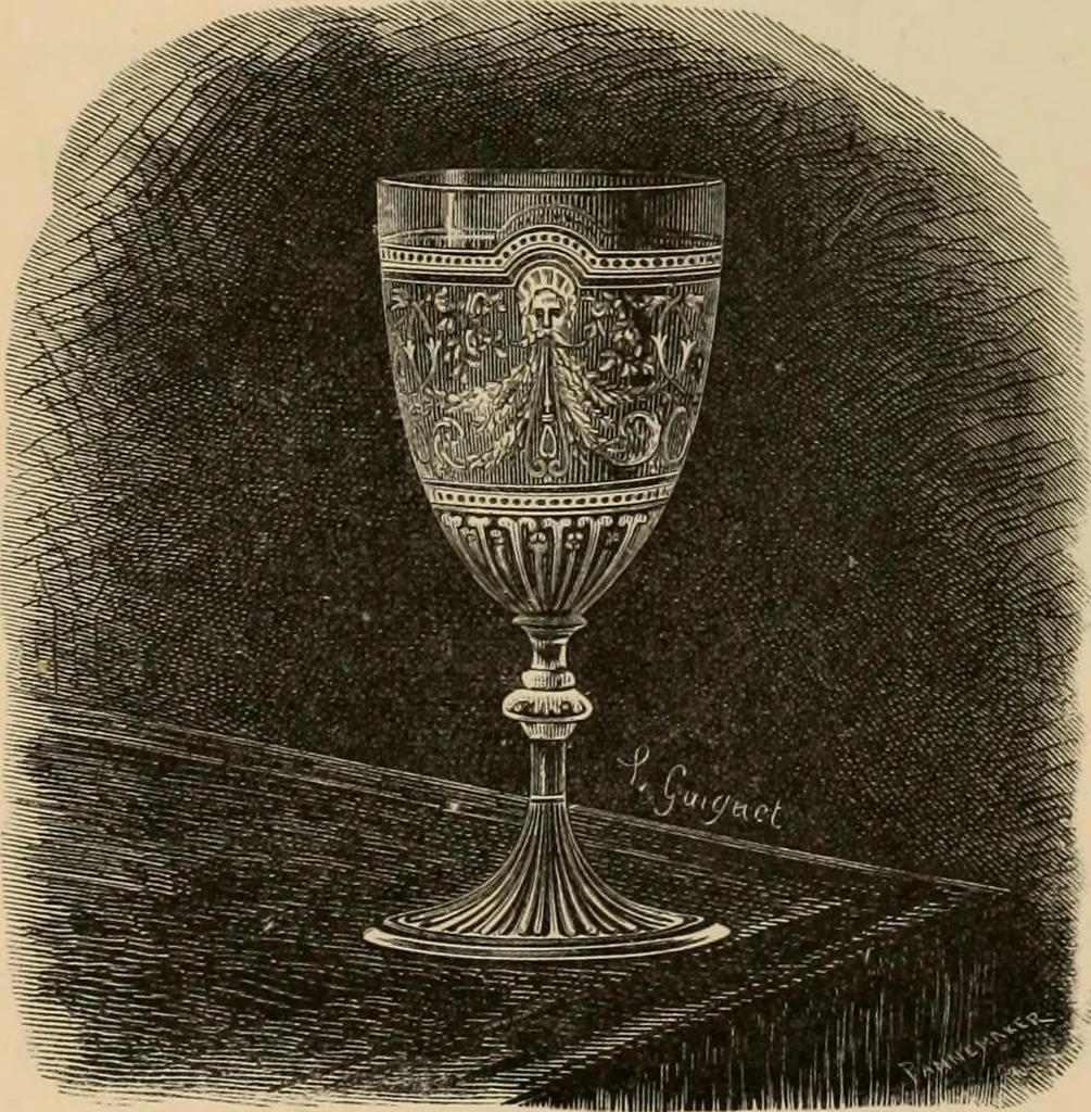 An illustration from Examples of household taste, 1875, leaf 411