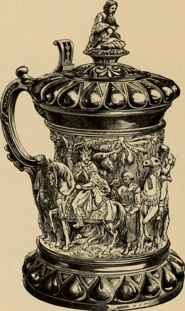 An illustration from Examples of household taste, 1875, leaf 415