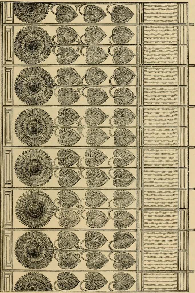 An illustration from Examples of household taste, 1875, leaf 418