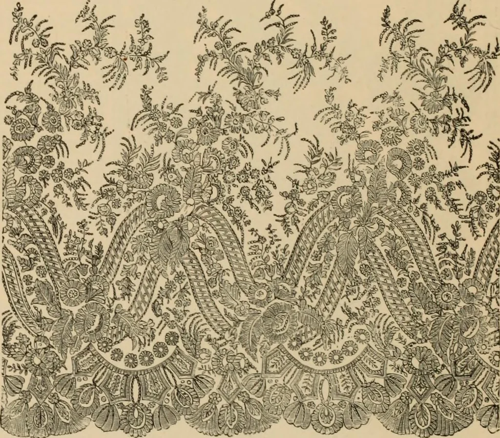 An illustration from Examples of household taste, 1875, leaf 419