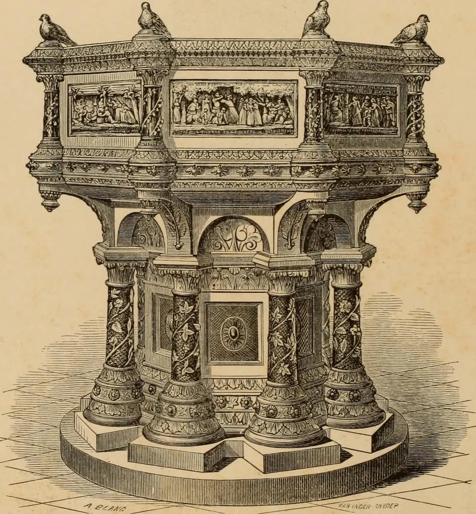 An illustration from Examples of household taste, 1875, leaf 43