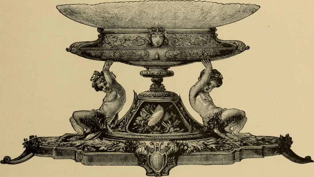 An illustration from Examples of household taste, 1875, leaf 430