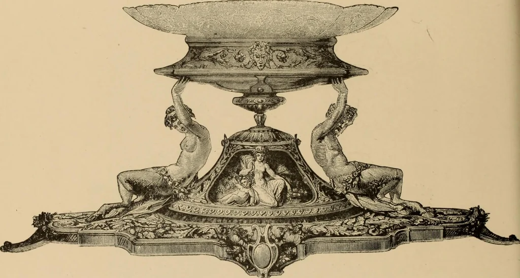 An illustration from Examples of household taste, 1875, leaf 431