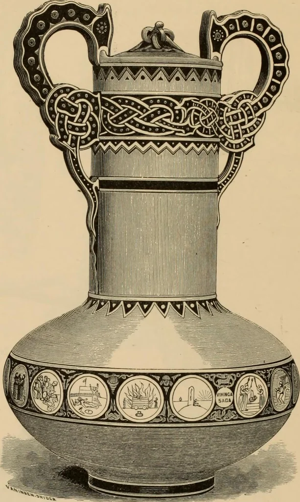 An illustration from Examples of household taste, 1875, leaf 439