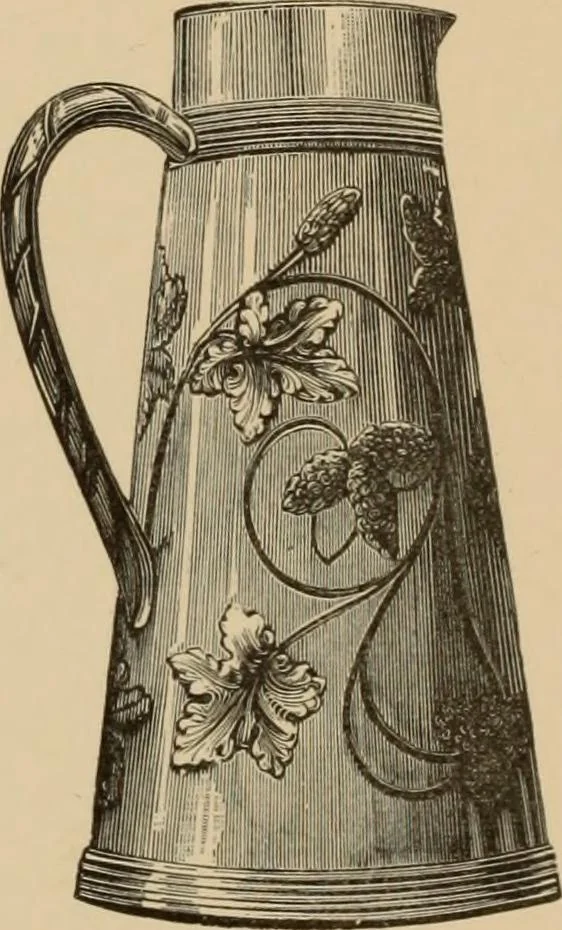 An illustration from Examples of household taste, 1875, leaf 443