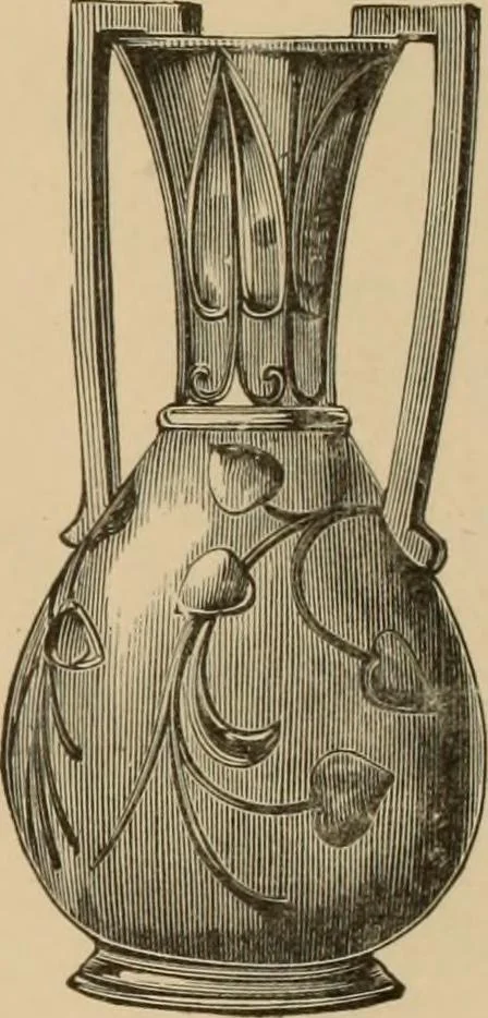 An illustration from Examples of household taste, 1875, leaf 443
