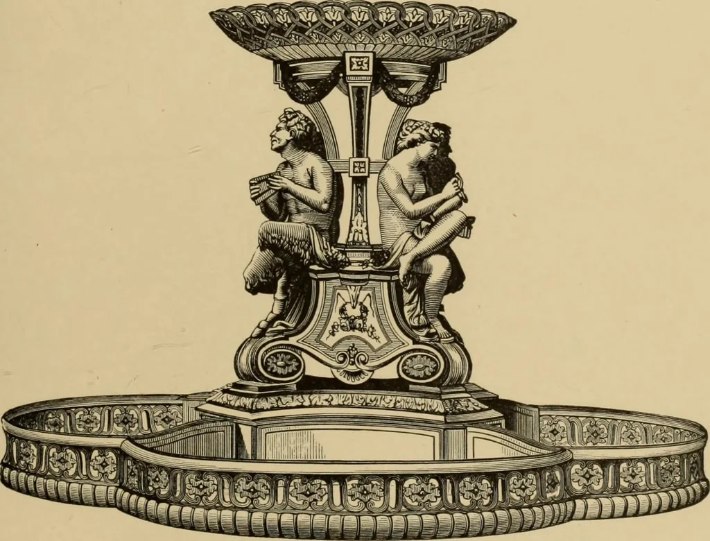 An illustration from Examples of household taste, 1875, leaf 444