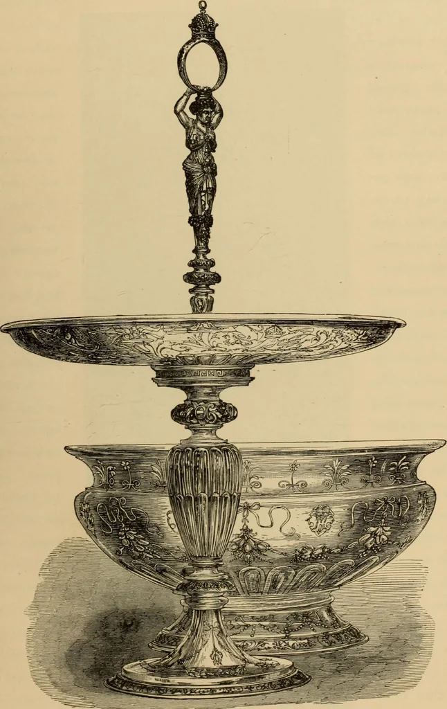 An illustration from Examples of household taste, 1875, leaf 456